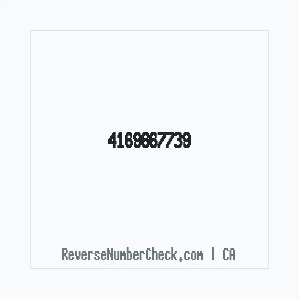 Phone number +1 (416) 966-7739 image