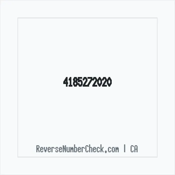 Phone number +1 (418) 527-2020 image