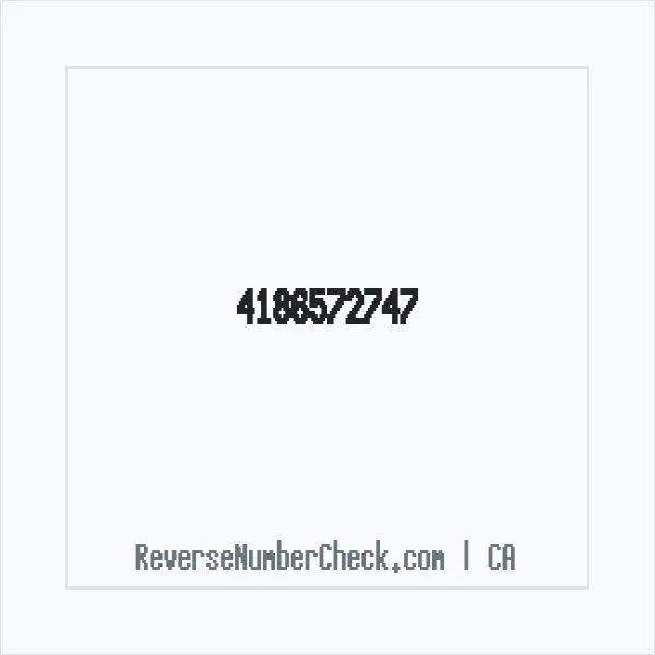Phone number +1 (418) 657-2747 image