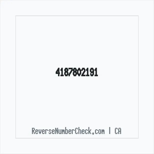 Phone number +1 (418) 780-2191 image