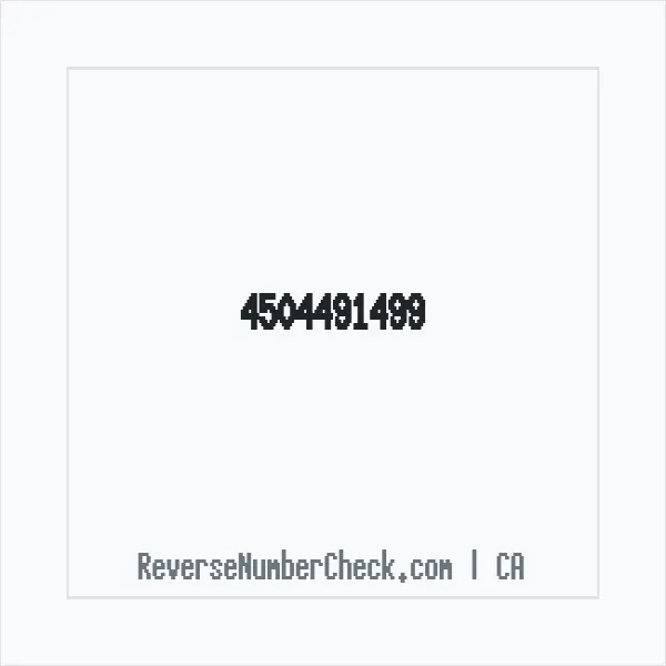 Phone number +1 (450) 449-1499 image