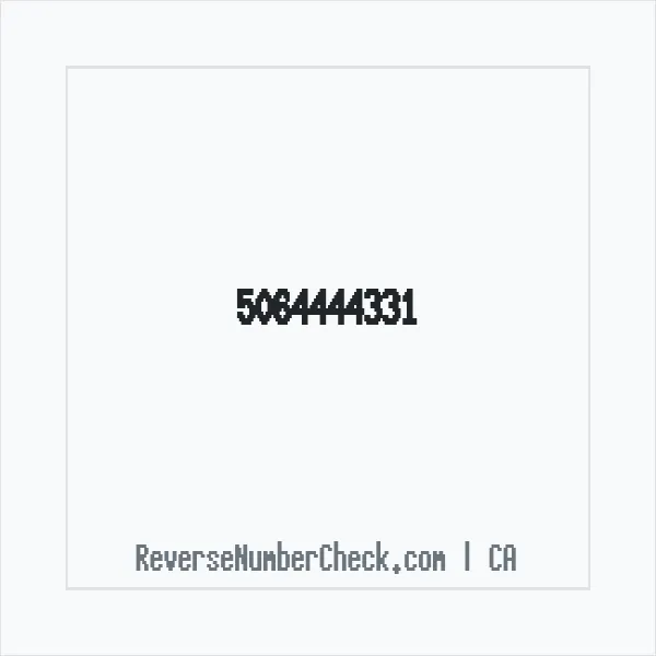Phone number +1 (506) 444-4331 image
