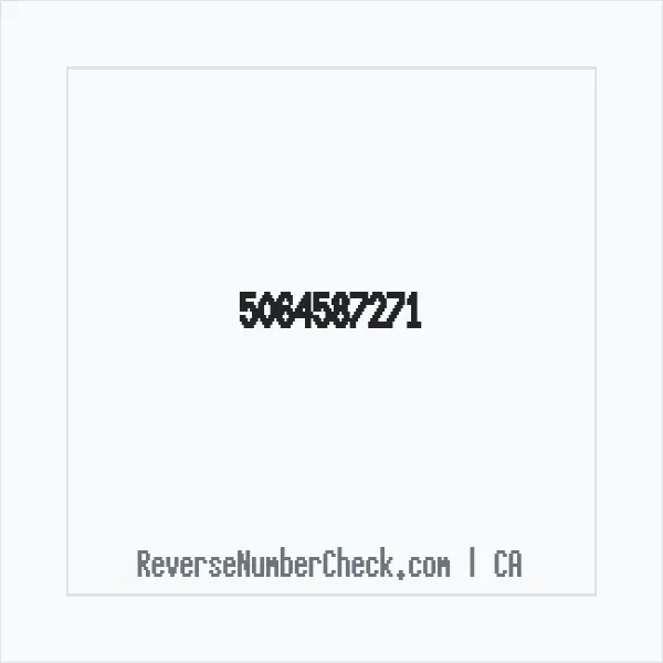 Phone number +1 (506) 458-7271 image