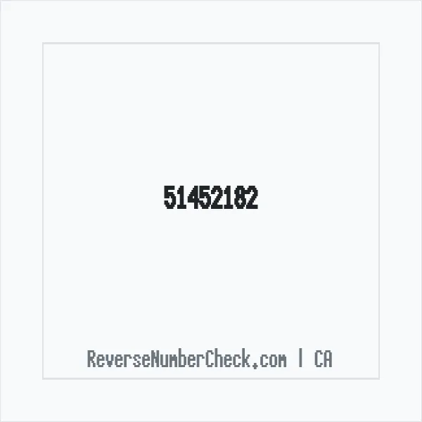 Phone number +1 51452182 image