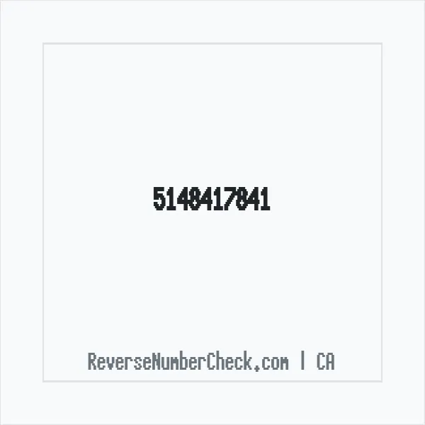 Phone number +1 (514) 841-7841 image