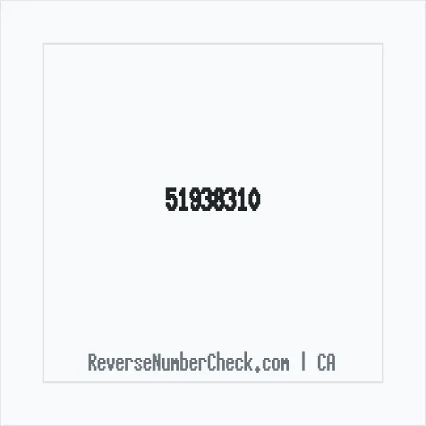 Phone number +1 51938310 image