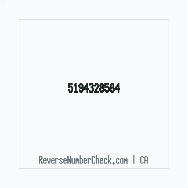 Phone number +1 (519) 432-8564 image