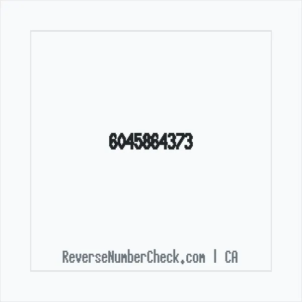 Phone number +1 (604) 586-4373 image