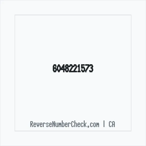 Phone number +1 (604) 822-1573 image