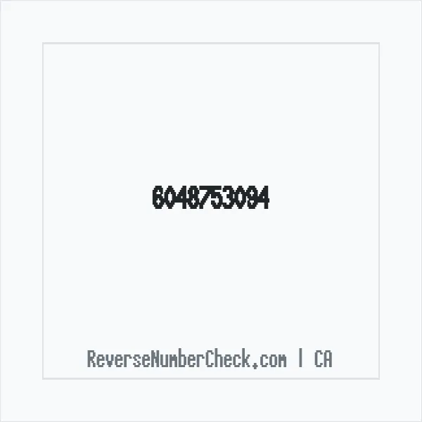 Phone number +1 (604) 875-3094 image