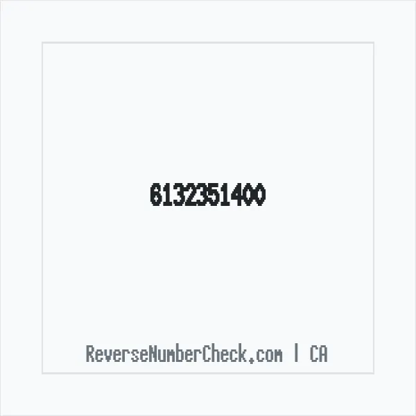 Phone number +1 (613) 235-1400 image