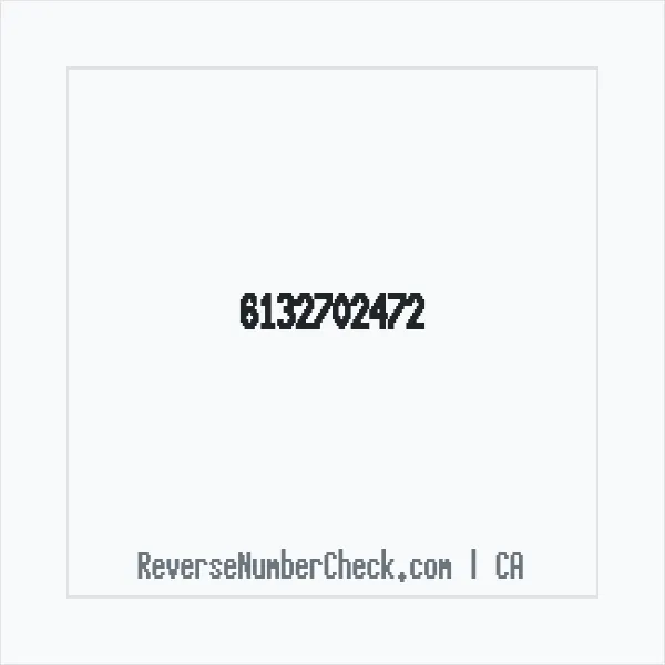 Phone number +1 (613) 270-2472 image