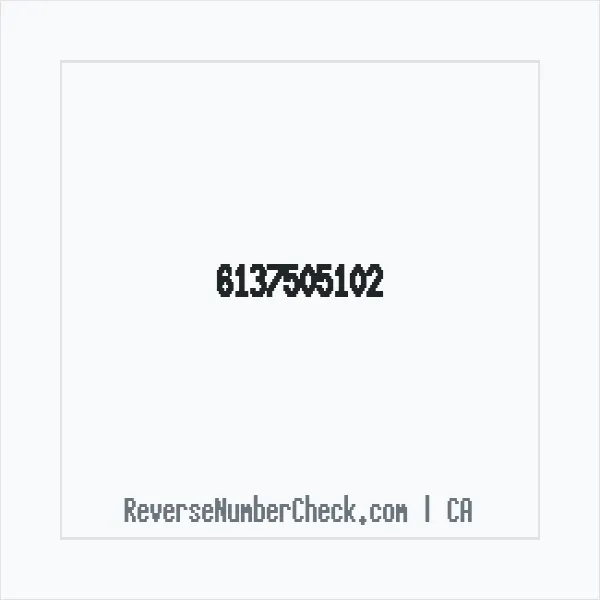 Phone number +1 (613) 750-5102 image