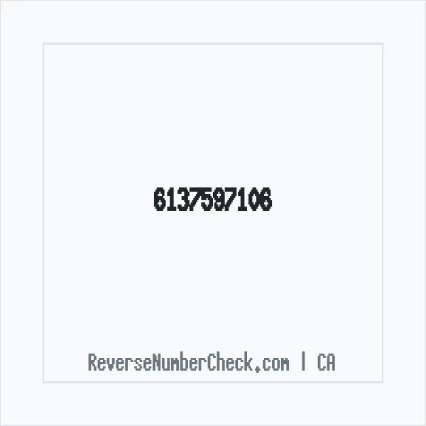 Phone number +1 (613) 759-7106 image