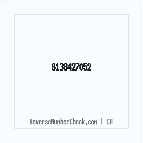 Phone number +1 (613) 842-7052 image