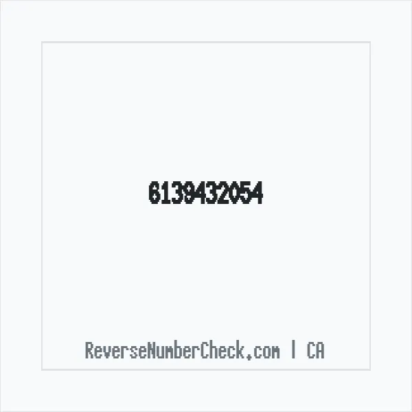 Phone number +1 (613) 943-2054 image