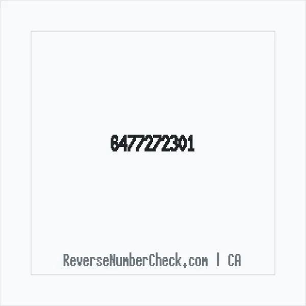 Phone number +1 (647) 727-2301 image