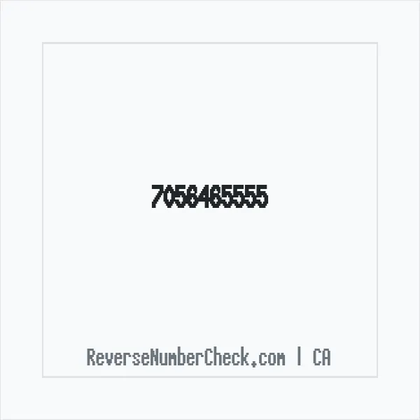 Phone number +1 (705) 646-5555 image