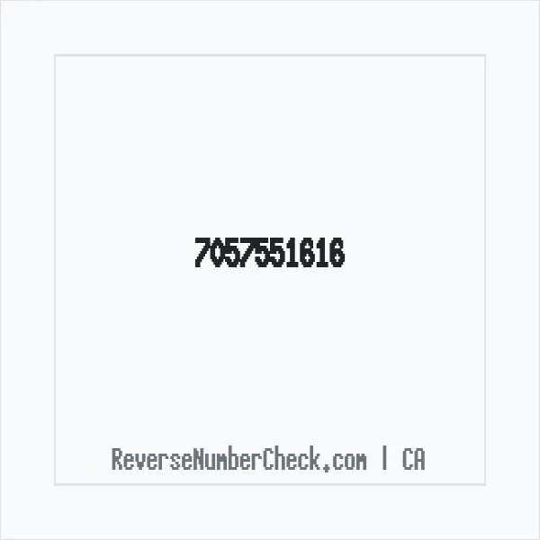 Phone number +1 (705) 755-1616 image