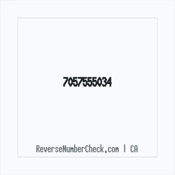 Phone number +1 (705) 755-5034 image