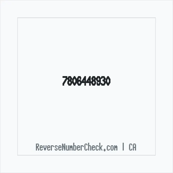 Phone number +1 (780) 644-8930 image