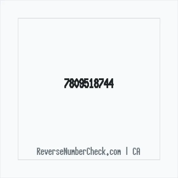 Phone number +1 (780) 951-8744 image