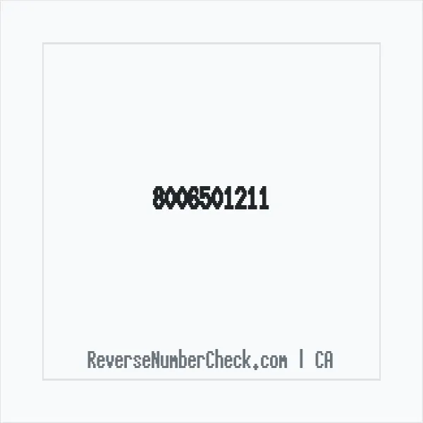 Phone number +1 (800) 650-1211 image