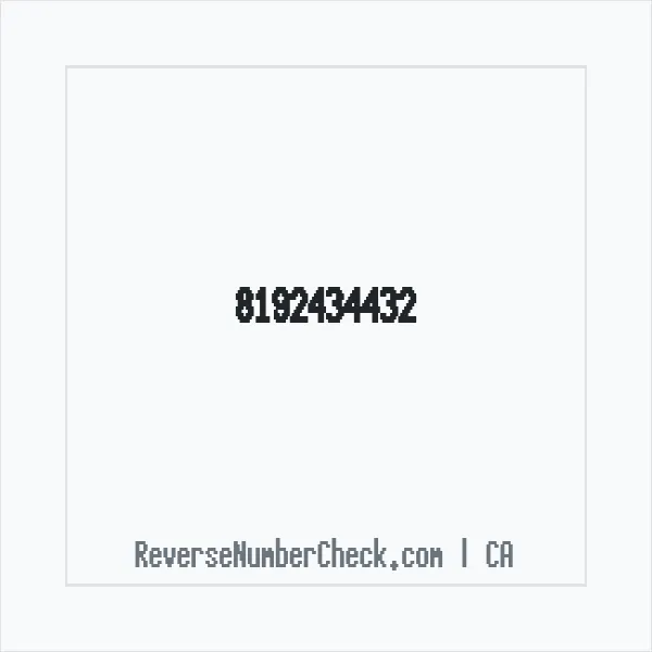 Phone number +1 (819) 243-4432 image