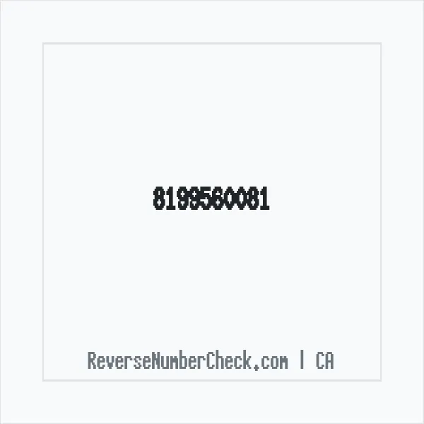 Phone number +1 (819) 956-0081 image
