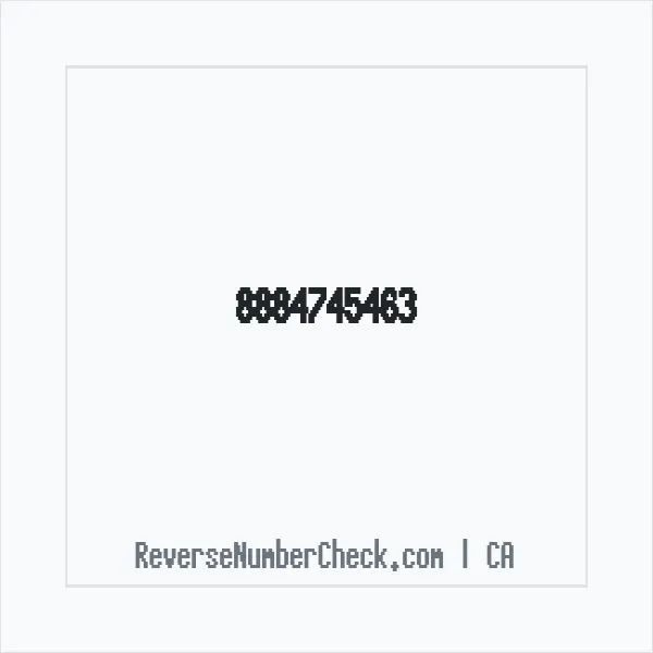 Phone number +1 (888) 474-5463 image