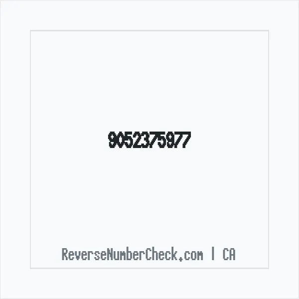 Phone number +1 (905) 237-5977 image