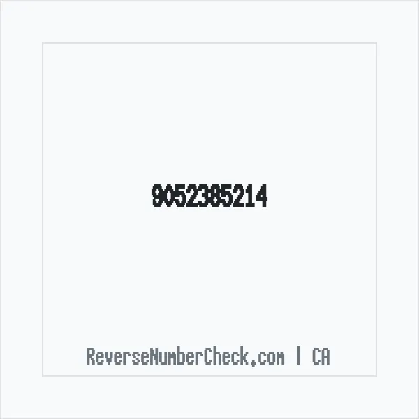 Phone number +1 (905) 238-5214 image