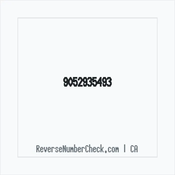 Phone number +1 (905) 293-5493 image