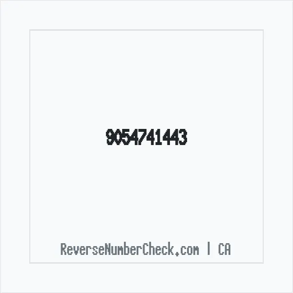 Phone number +1 (905) 474-1443 image