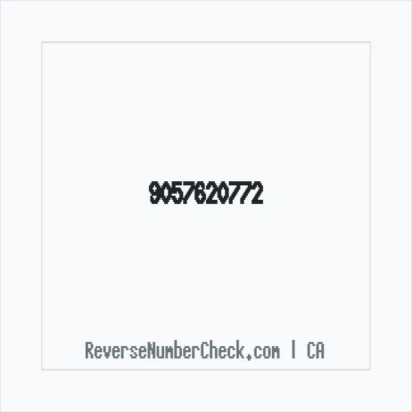 Phone number +1 (905) 762-0772 image