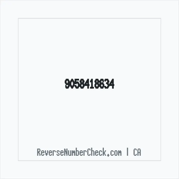 Phone number +1 (905) 841-8634 image