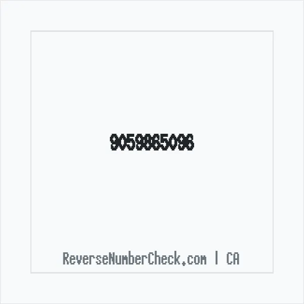 Phone number +1 (905) 986-5096 image
