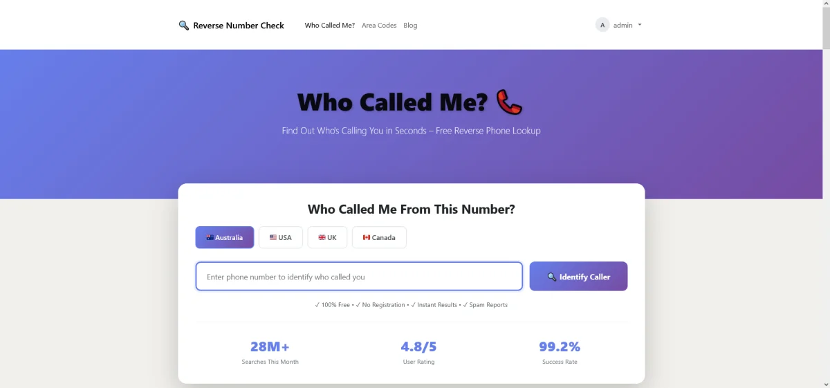 Inside Reverse Number Check: 7 Years Building The Only Cross-Country Phone Fraud Database (2018-2025)