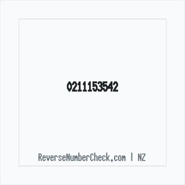Phone number +64 (2) 1115-3542 image