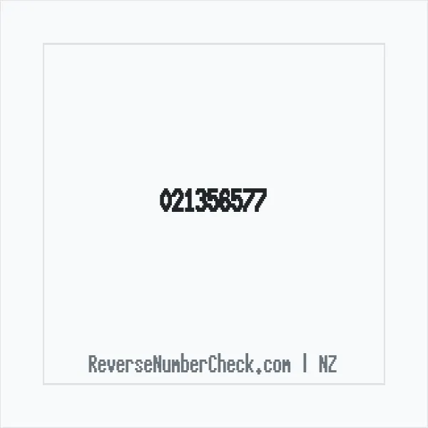 Phone number +64 (2) 1356-577 image