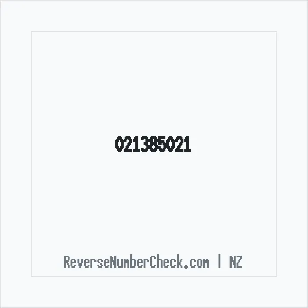 Phone number +64 (2) 1385-021 image
