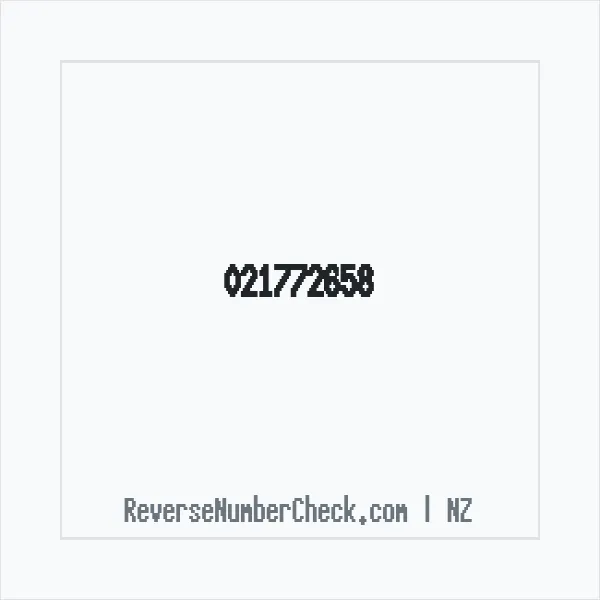 Phone number +64 (2) 1772-658 image