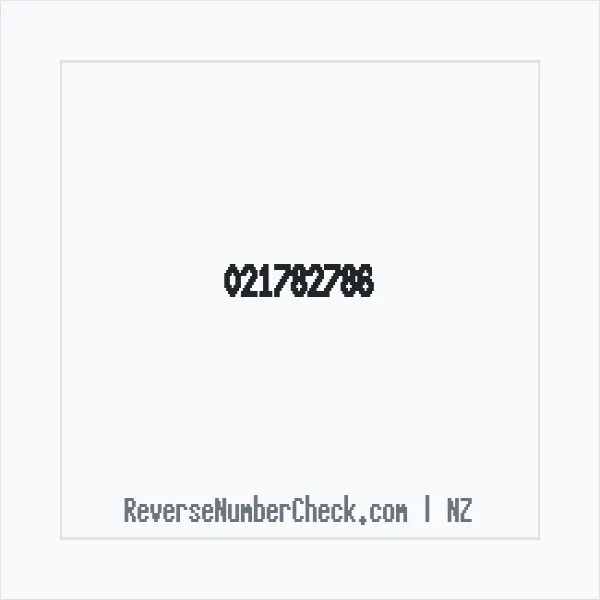 Phone number +64 (2) 1782-786 image