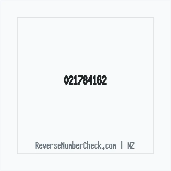 Phone number +64 (2) 1784-162 image