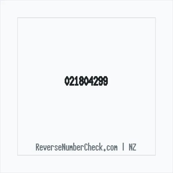 Phone number +64 (2) 1804-299 image