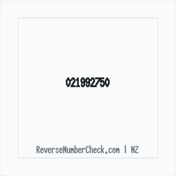 Phone number +64 (2) 1992-750 image
