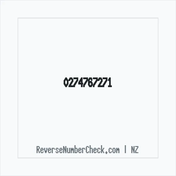 Phone number +64 (2) 7476-7271 image