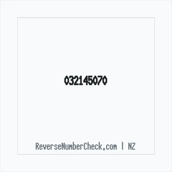 Phone number +64 (3) 2145-070 image