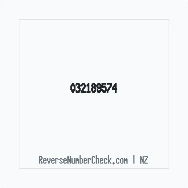 Phone number +64 (3) 2189-574 image