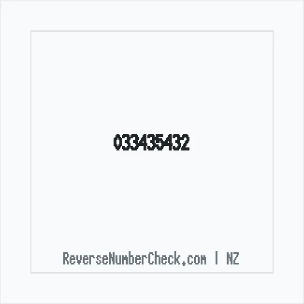 Phone number +64 (3) 3435-432 image